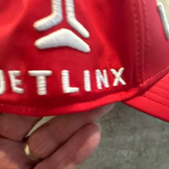 WILSON Red Flex Fit Hat - Picture 4 of 5